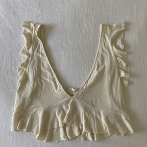 UO flowy crop top